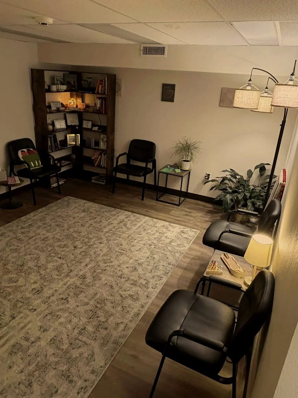 Healing Academy waiting room